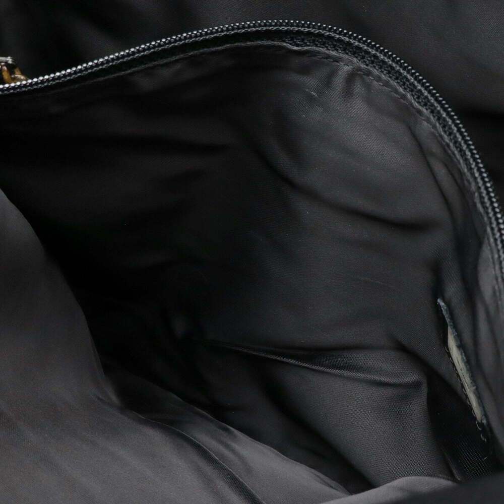 CHANEL Black Leather Logo Shoulder Bag - Picture 8 of 9